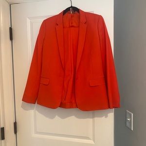 Red suit (blazer + pants)